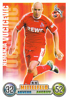 Nemanja Vucicevic 1. FC Koln 2008/09 Topps MA Bundesliga #209